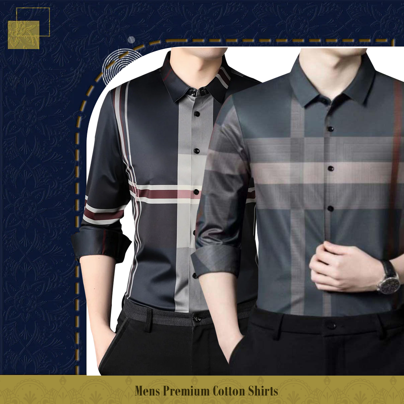 Men's Premium Cotton Shirts (BRC+BRG)