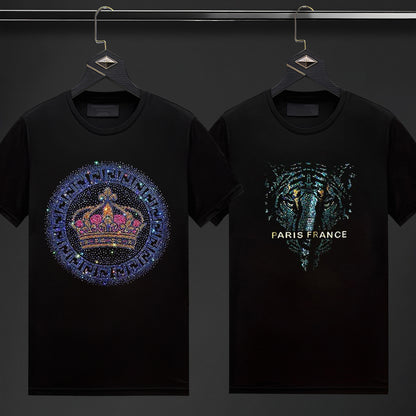 Luxury Cotton T-shirts (CROWN+PARIS)