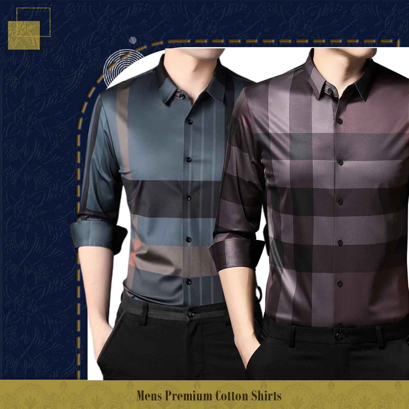 Men's Premium Cotton Shirts (BBB + BB2)