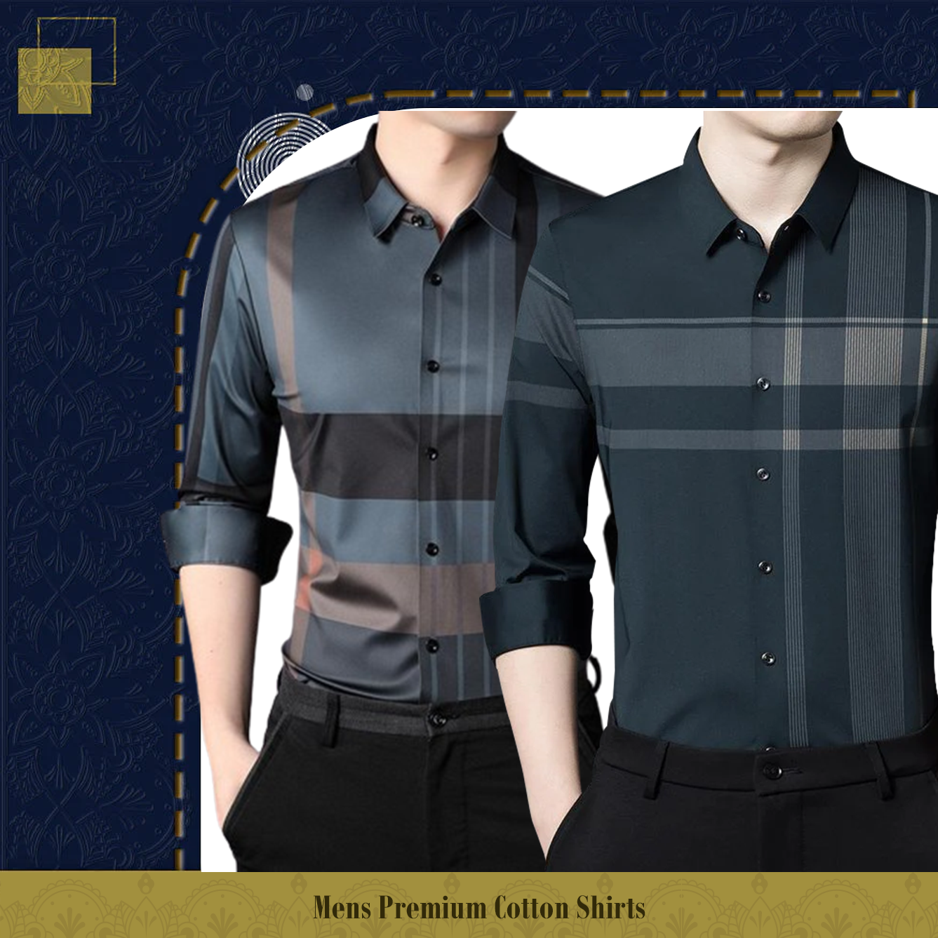 Men's Premium Cotton Shirts (BBB + DGC)