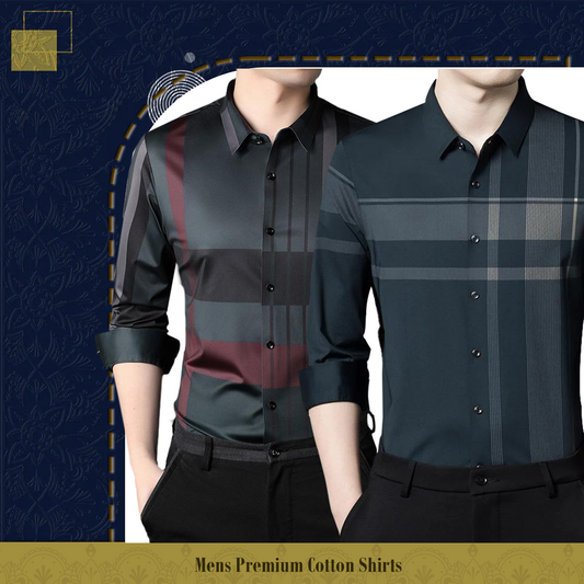 Men's Premium Cotton Shirts (RBL+DGC)