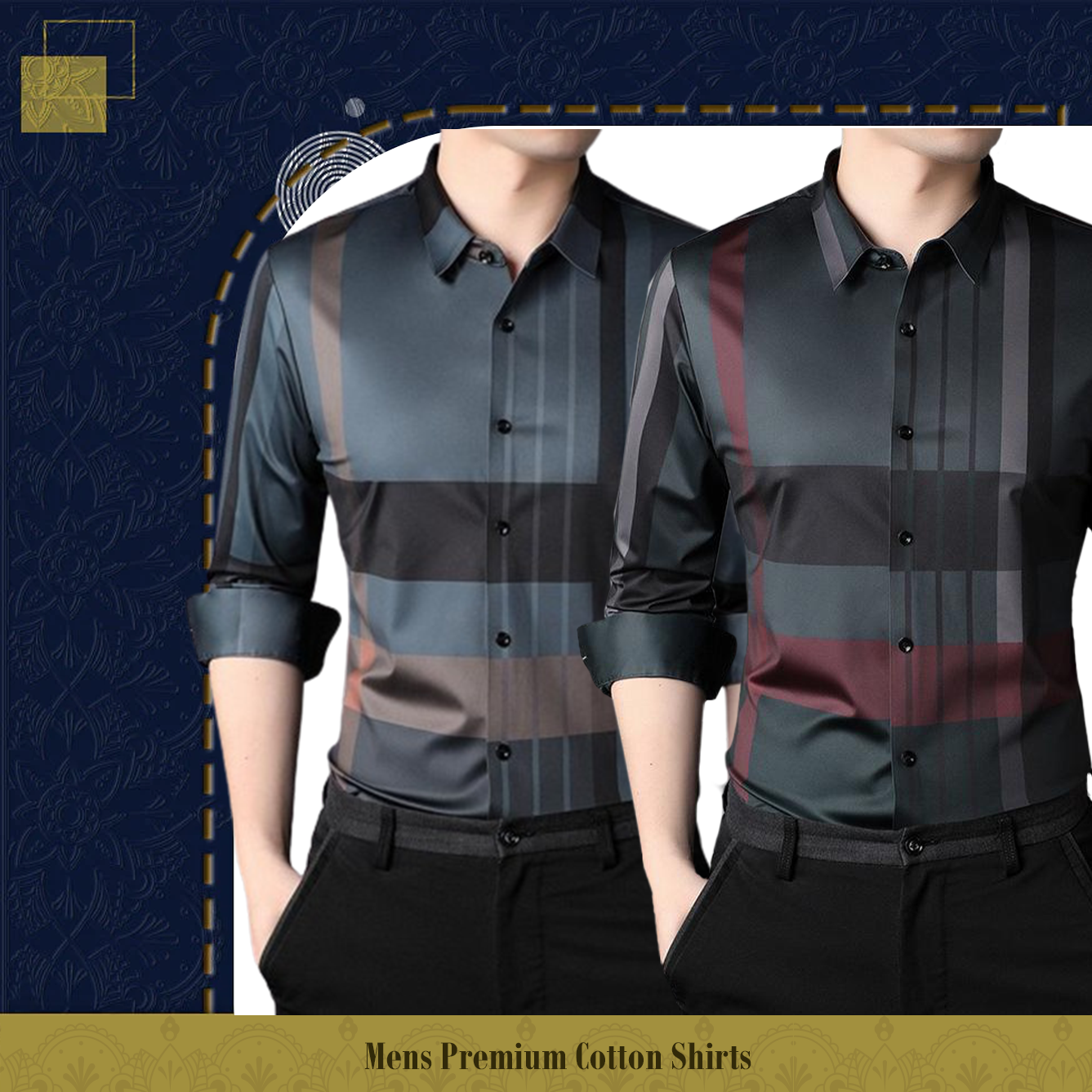 Men's Premium Cotton Shirts (BBB + RBL)