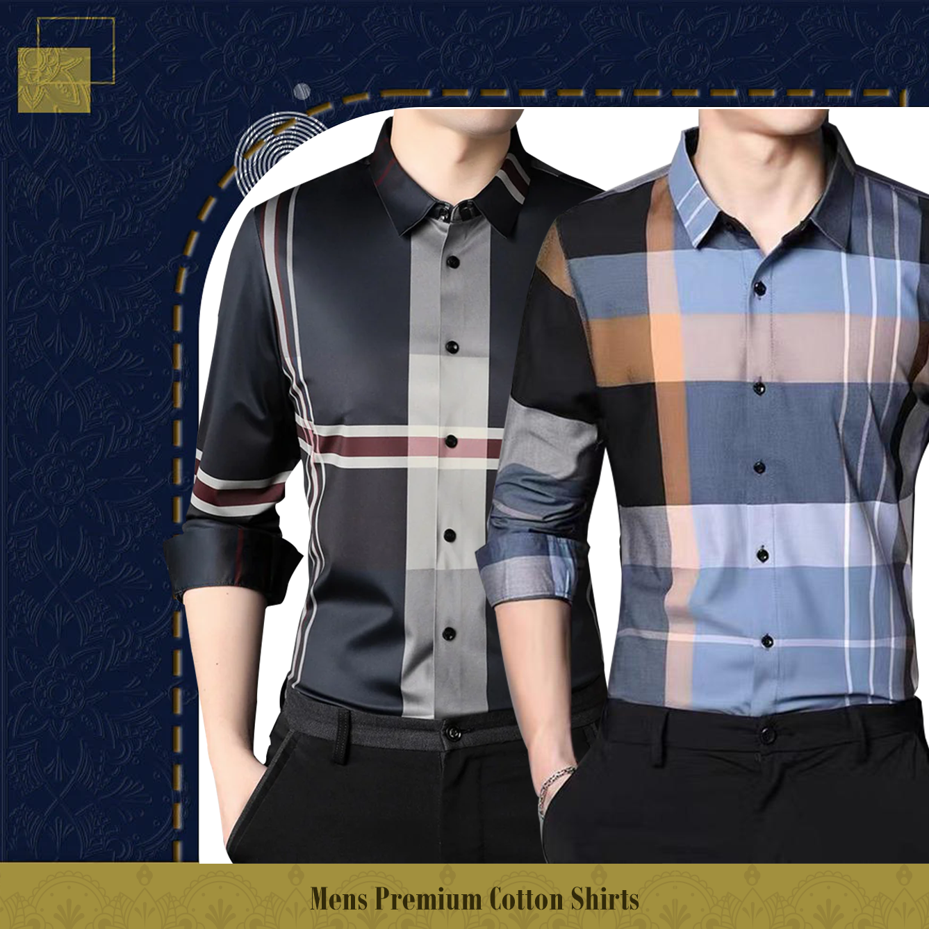 Men's Premium Cotton Shirts (BRC+SOB)