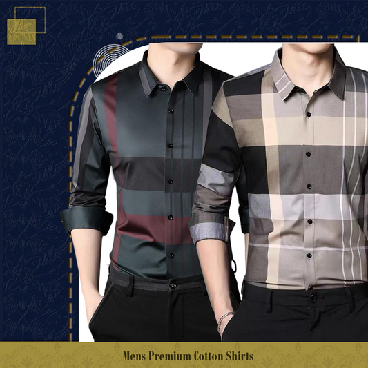 Men's Premium Cotton Shirts (RBL+CGL)