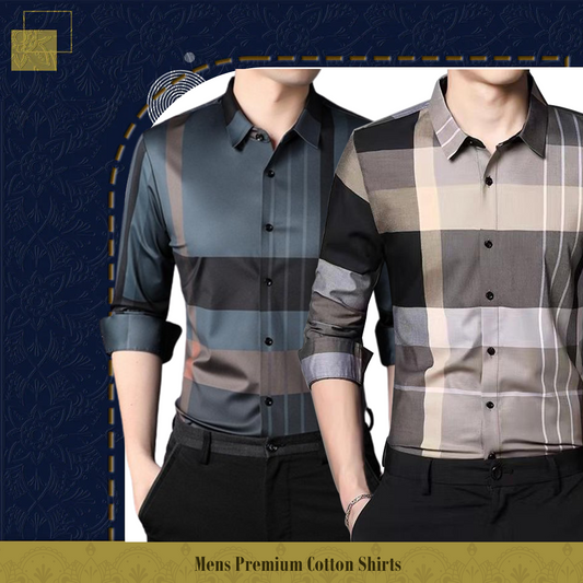 Men's Premium Cotton Shirts (BBB + CGL)