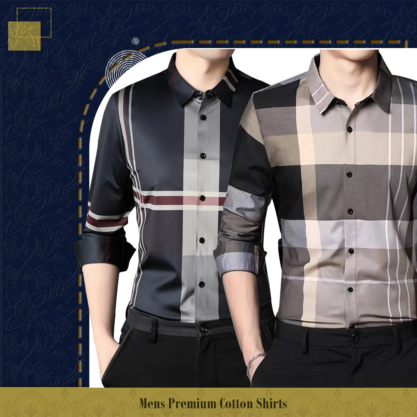 Men's Premium Cotton Shirts (BRC+CGL)