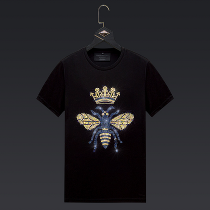 Pack Of 2 Luxury Cotton T-shirts (TIGERLOCK+BUTTERFLY)