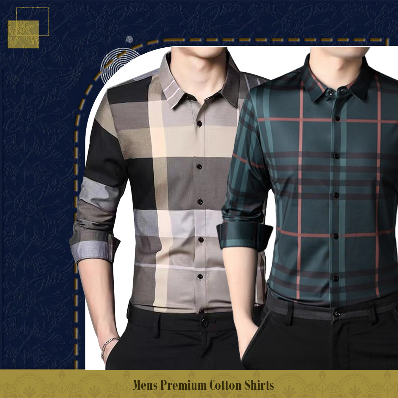 Men's Premium Cotton Shirts (CGL+GBL)