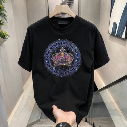 Luxury Cotton T-shirts (RH-NCIRCLE+CROWN)