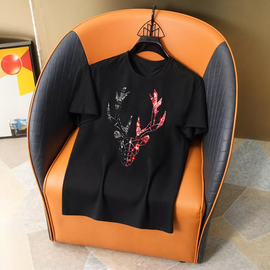 Men's Luxury Cotton T-shirts (DEER) RH-03