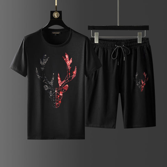 Men's Luxury Co-ord Set ( DEER )