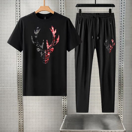 Luxury Men Co-Ord Set (DEER)