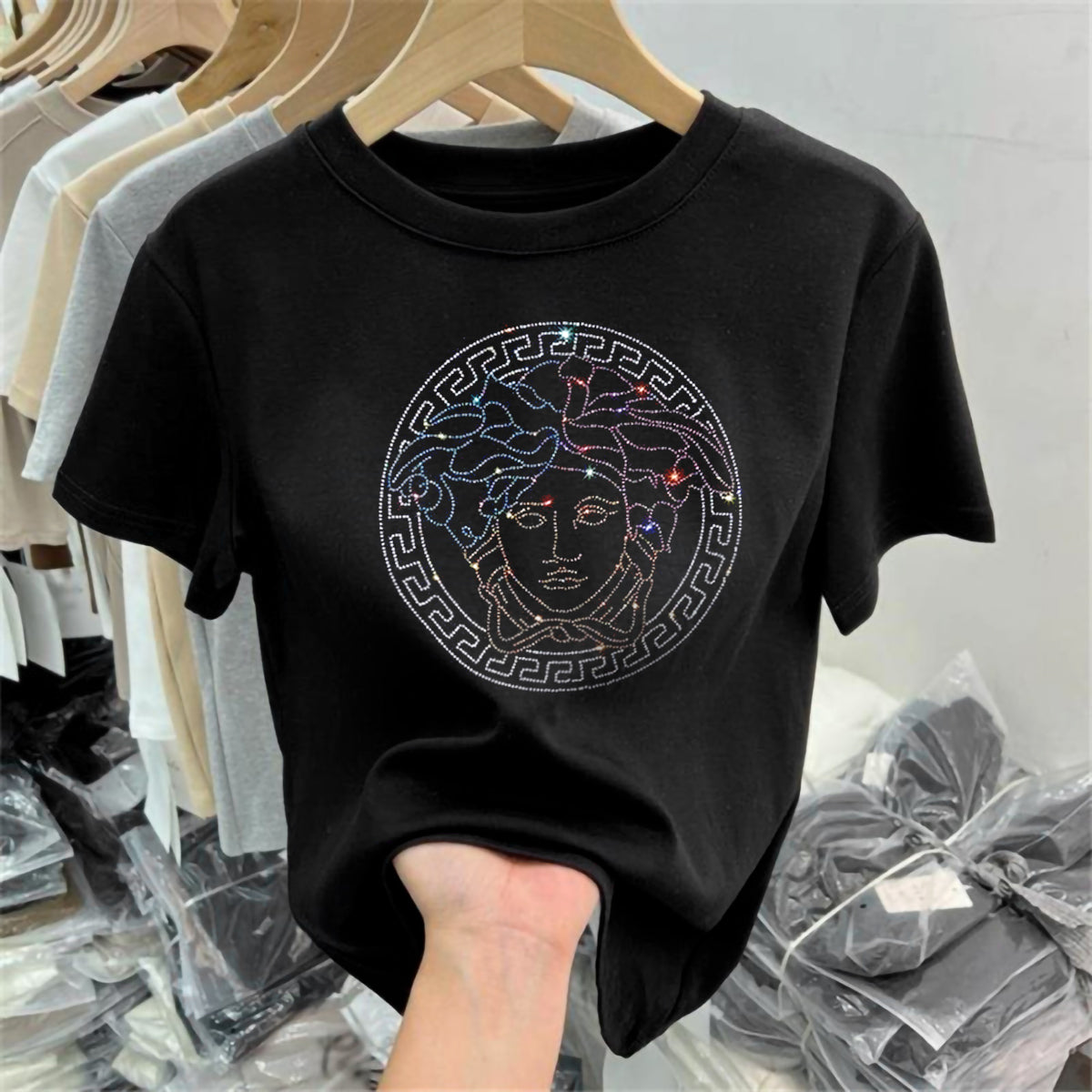 Women Luxury Cotton T-Shirts (EMPRESS)