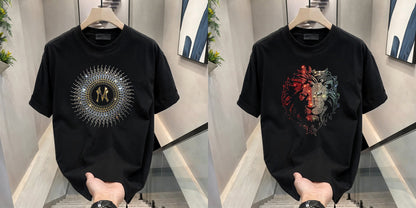 Luxury Cotton T-shirts (NCIRCLE+LION)