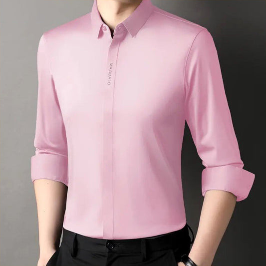 Men's Solid Premium Cotton Shirt