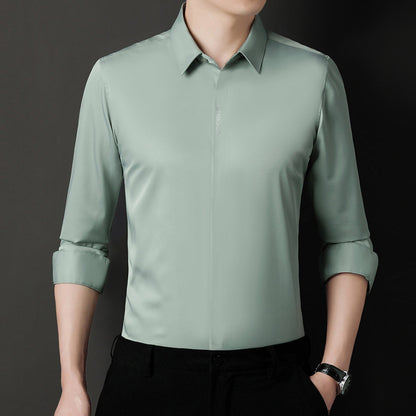 Men's Solid Premium Cotton Shirt