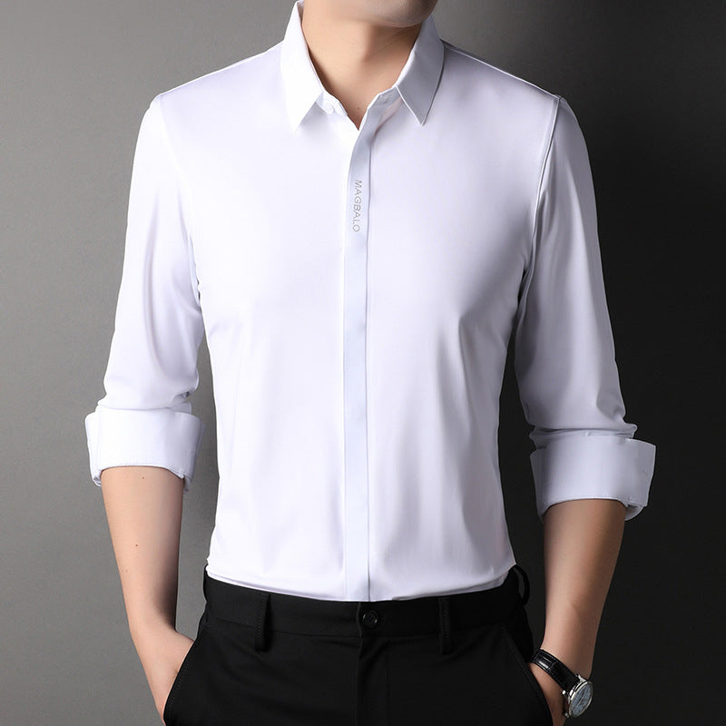 Men's Solid Premium Cotton Shirt