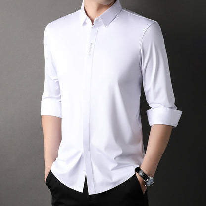 Men's Solid Premium Cotton Shirt