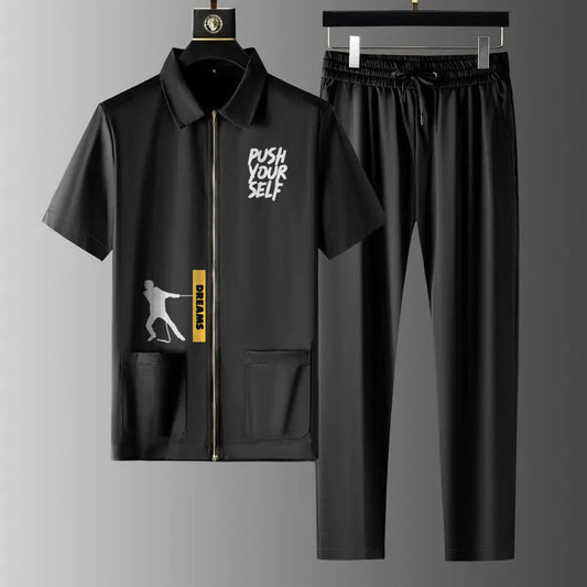 Luxury Zipper Co-ord Set for Men