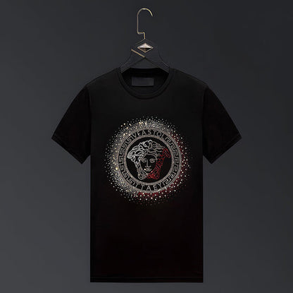 Pack Of 2 Luxury Cotton T-shirts (SKULL+RULER)