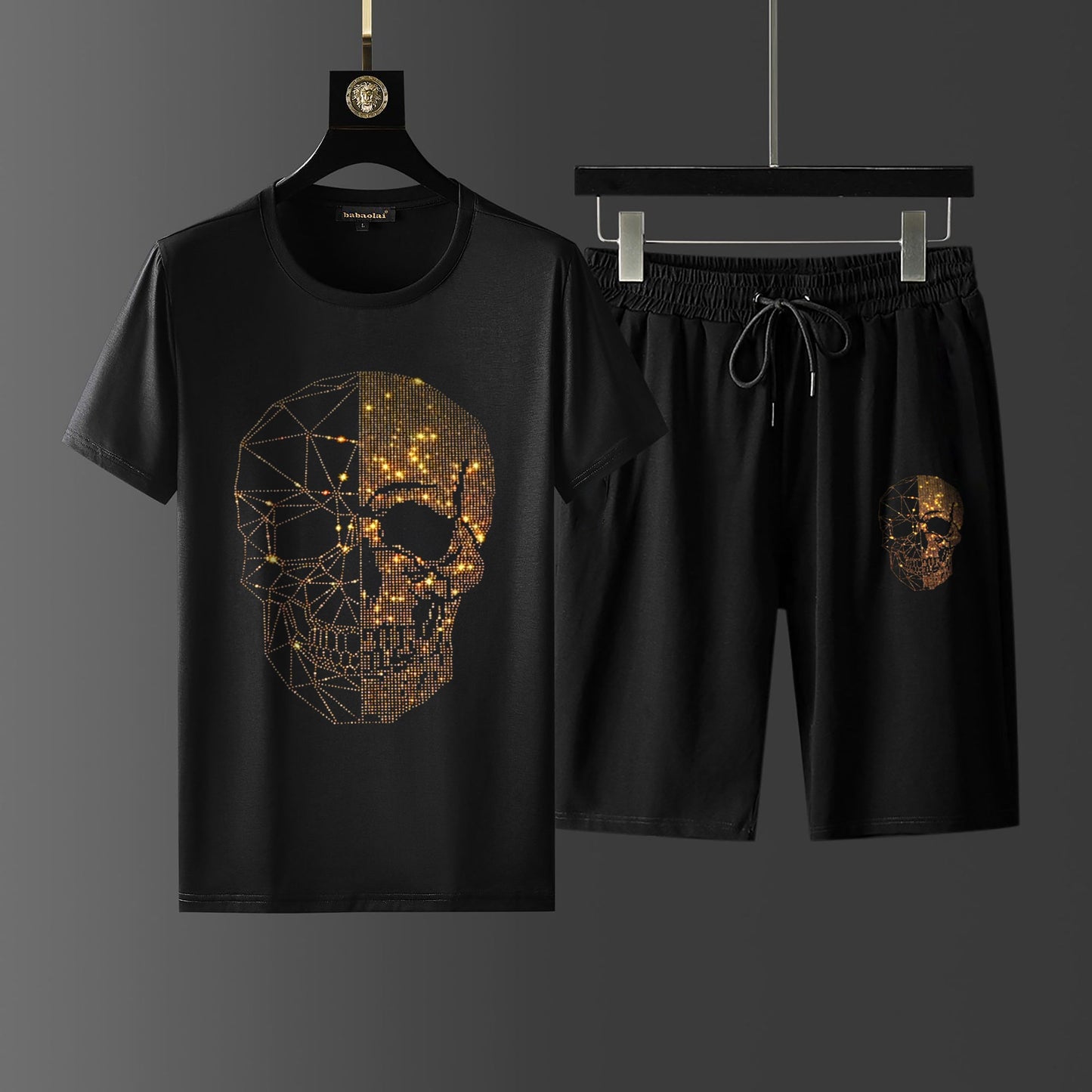 Men's Luxury Co-ord Set ( SKULL )