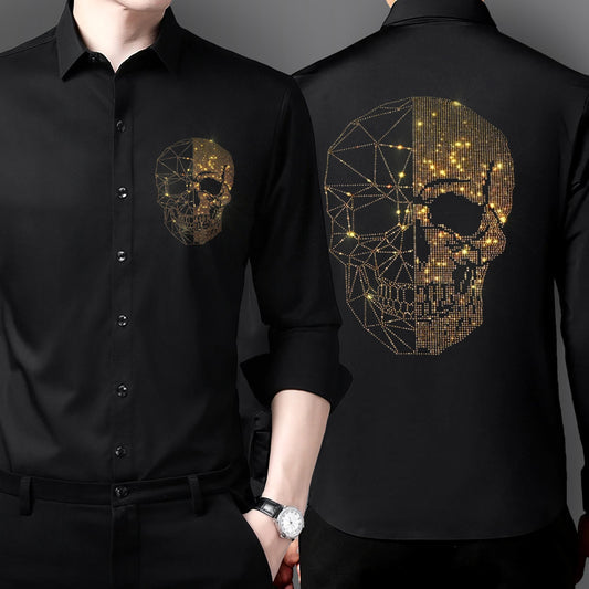 Men's Luxury Imported Cotton Men Top Wear (SKULL)