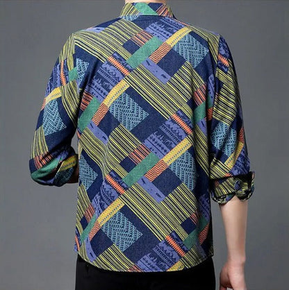 Men's Luxury Cotton Shirt (ZIGZAG)