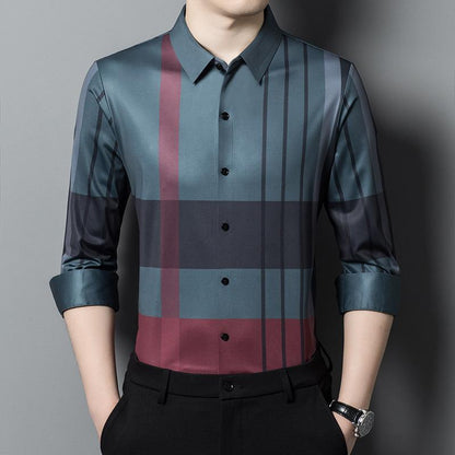 Men's Luxury Cotton Shirt (GRC)