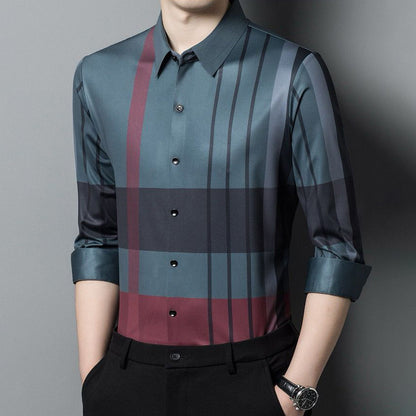 Men's Luxury Cotton Shirt (GRC)