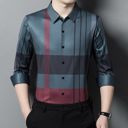 Men's Luxury Cotton Shirt (GRC)