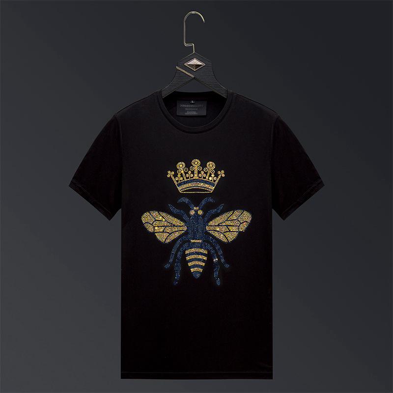 Pack Of 2 Luxury Cotton T-shirts (BUTTERFLY+TIGER 3)