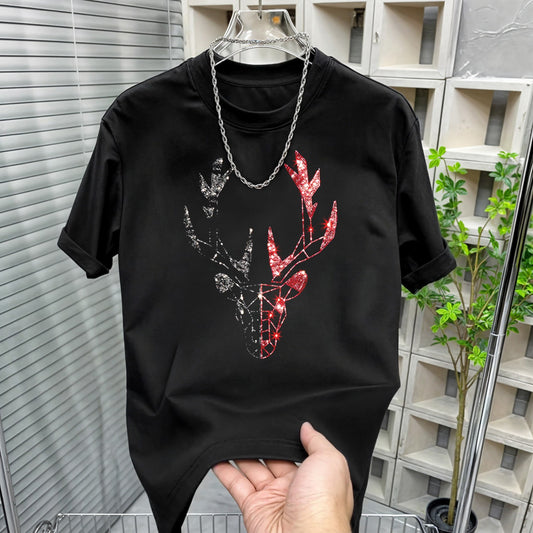 Men's Luxury Cotton T-shirts (DEER) RH-02