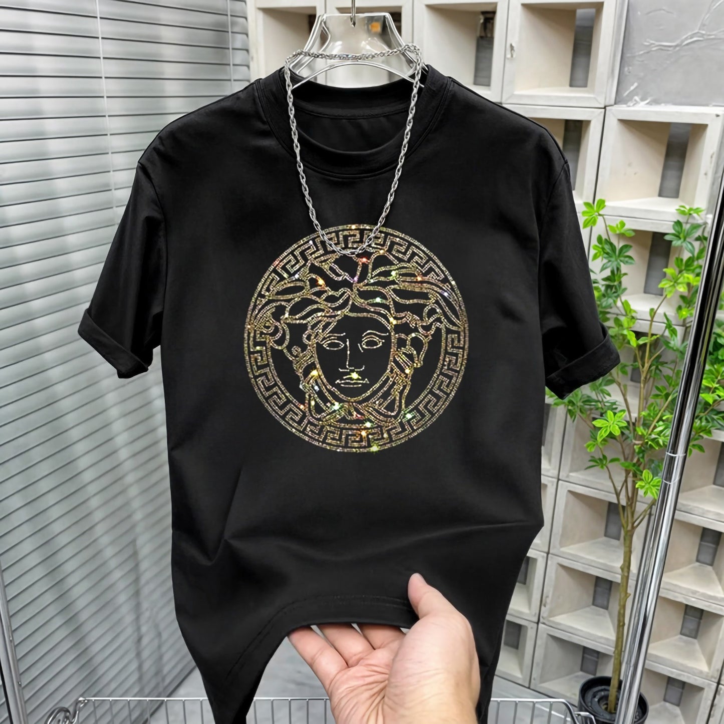 Men's Luxury Cotton T-shirts (QUEEN) RH-02