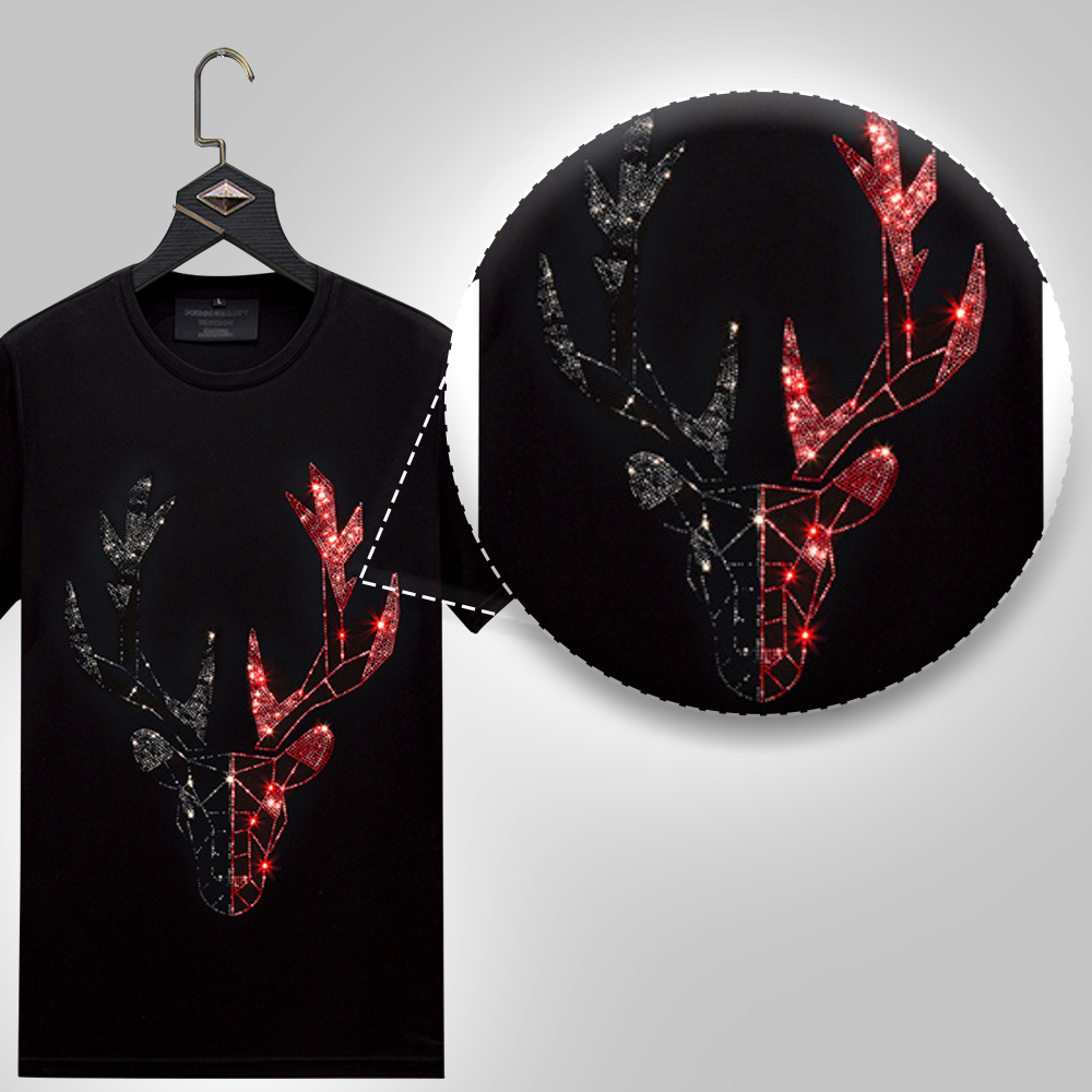 Men's Luxury Cotton T-shirts (DEER)