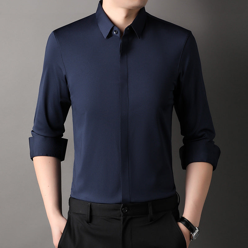 Men's Solid Premium Cotton Shirt