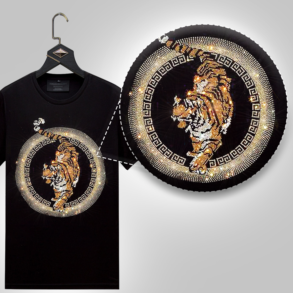 Men's Luxury Cotton T-shirts (TIGER 4)