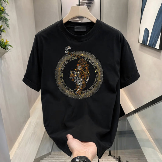 Men's Luxury Cotton T-shirts (TIGER 4)